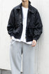 【TAUPE】"NYLON CONSTRUCTIVE ZIP JACKET"